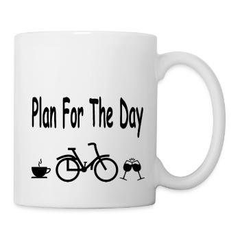 Bicyclette - Mug blanc - blanc - Droite