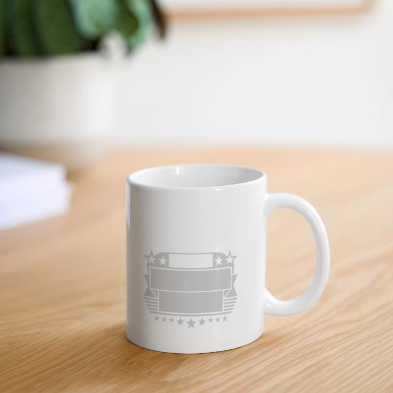 Frame Shield Insert Text Mug