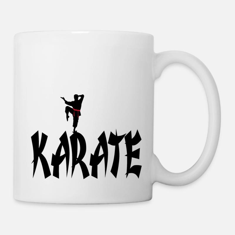 Karate - Tasse - Weiß