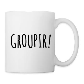 Groupir la 7ème compagnie - Mug blanc - blanc - Droite