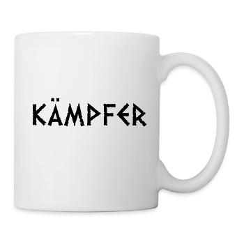 Kämpfer - Tasse - Weiß - Rechts
