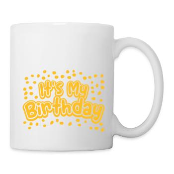 It s my birthday - Mug - white - Right