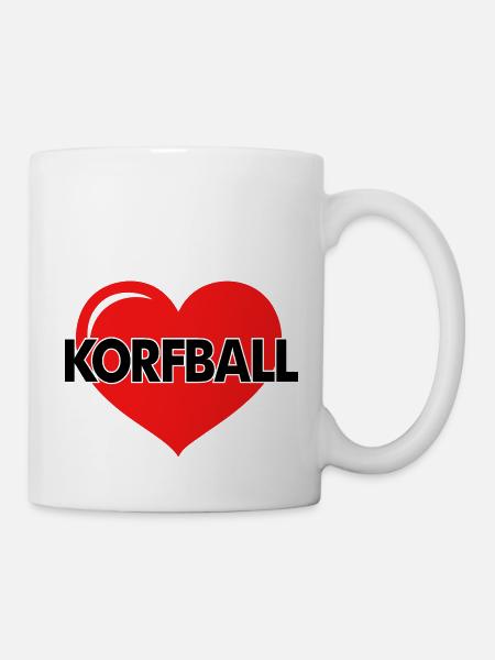 LOVE KORFBALL - Mug - white