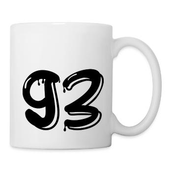 93 - Mug blanc - blanc - Droite