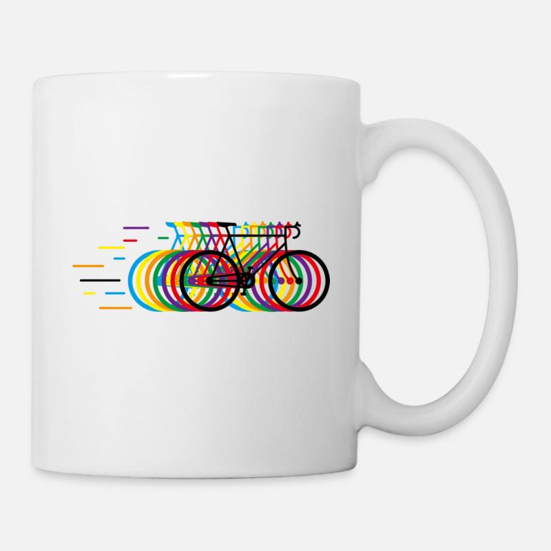 Biycycle's - Tasse - Weiß
