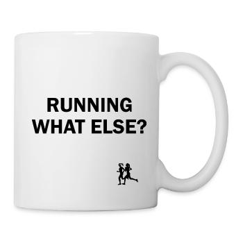 Triathlon Swim Bike Run Marathon - Tasse - Weiß - Rechts