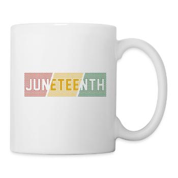 Juneteenth Black History Day Pride Gift - Mug - white - Right