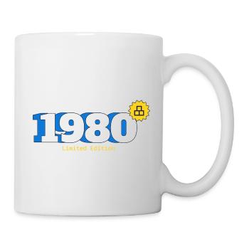 Retro 1980 Limited Edition - Tasse - Weiß - Rechts