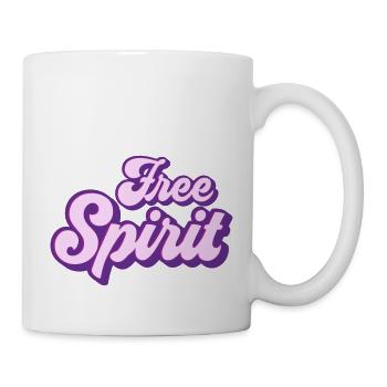 libre - Mug blanc - blanc - Droite