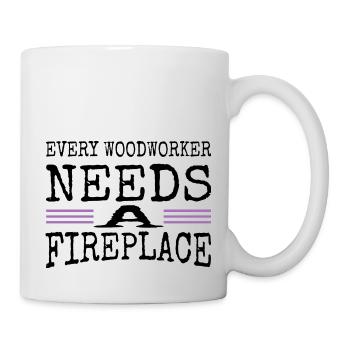 geek hearbeat hobbyists the carpenters - Tasse - Weiß - Rechts