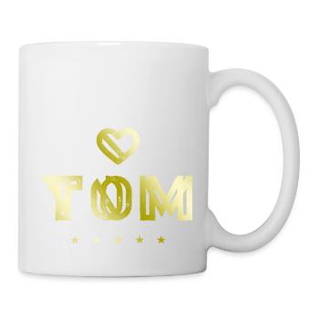 Tom Herz - Mug blanc - blanc - Droite