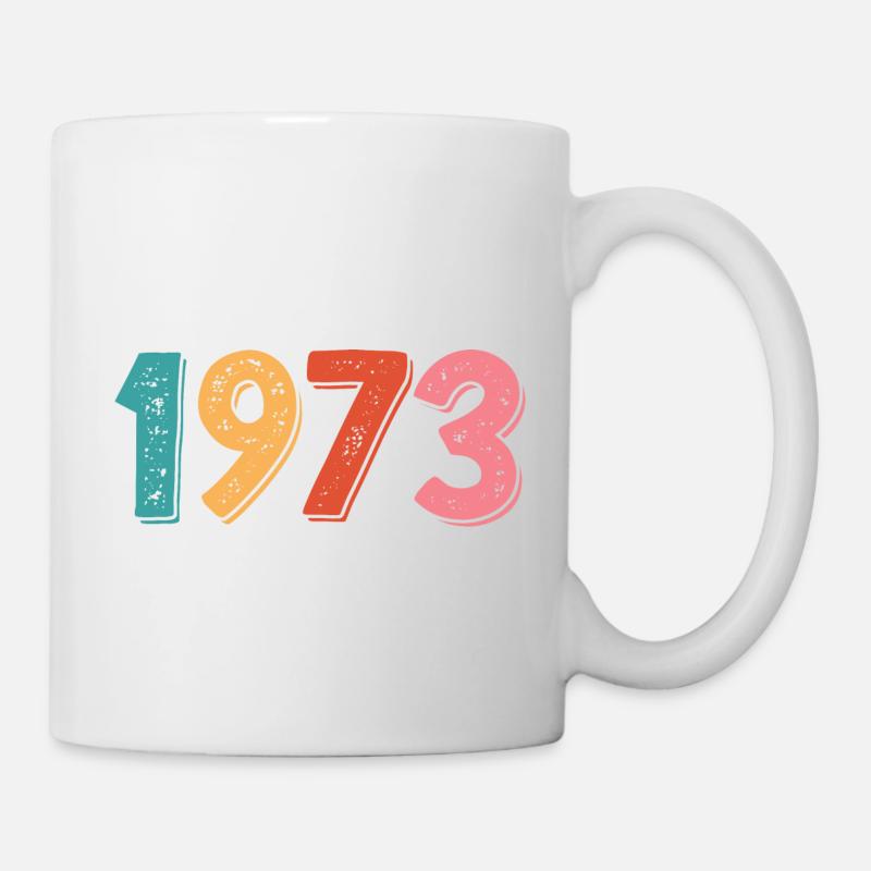 1973 Vintage - Tasse - Weiß