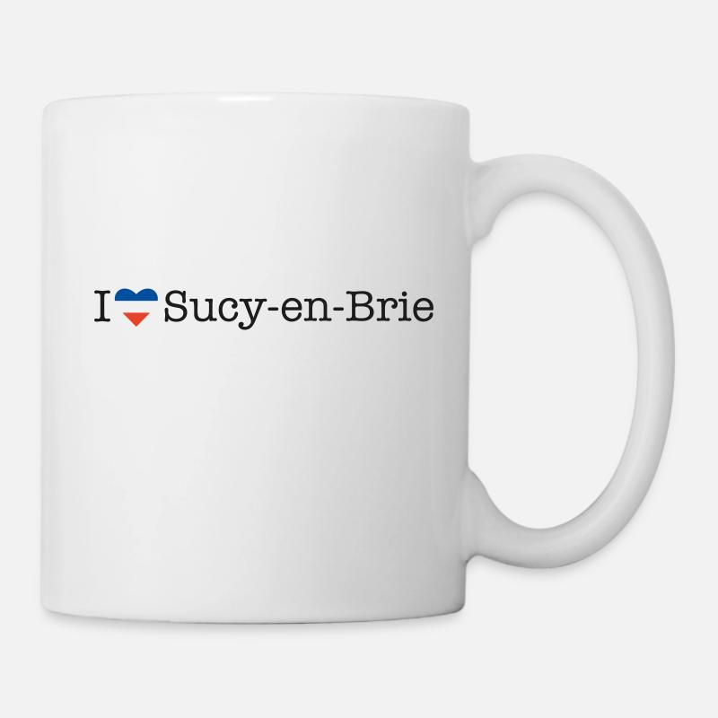 I love Sucy en Brie - Mug - white