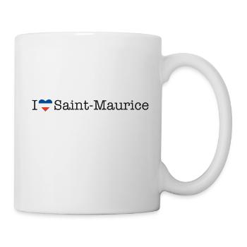 I love Saint Maurice - Tasse - Weiß - Rechts