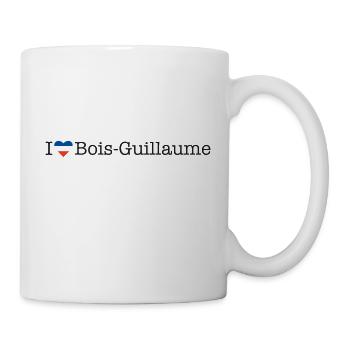 I love Bois Guillaume - Tasse - Weiß - Rechts