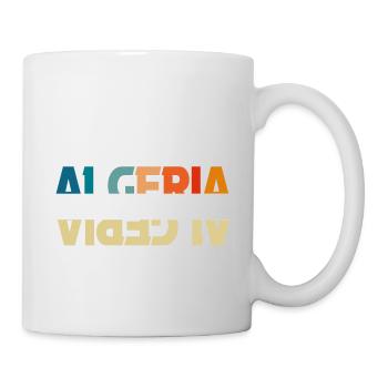 Algeria is God who gives - Mug - white - Right