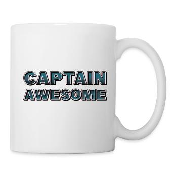 CAPTAIN AWESOME - Tasse - Weiß - Rechts