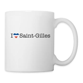 I love Saint Gilles - Tasse - Weiß - Rechts