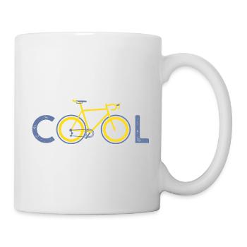 cool bike cyclist cool bike bikes bikes - Mug - white - Right