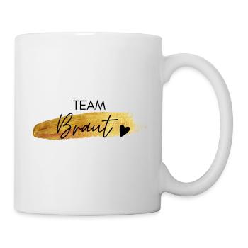 Team Braut - Junggesellinnenabschied - Tasse - Weiß - Rechts