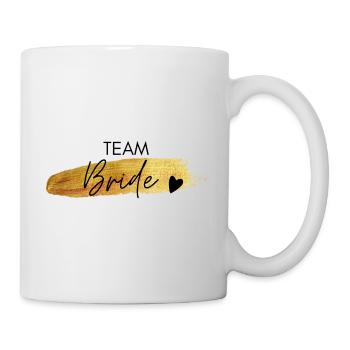 Team Bride - Bachelorette Party - Mug - white - Right
