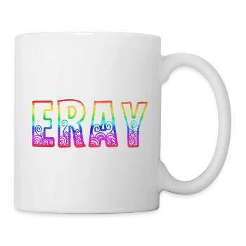 eray rs arc-en-ciel - Mug blanc - blanc - Droite