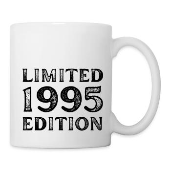 1995 LIMITED EDITION ANNIVERSAIRE METAL FER GRIS - Mug blanc - blanc - Droite