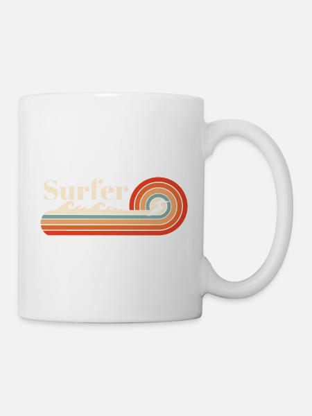 Surfer - Mug - white