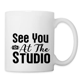 Rendez-vous au Studio Photography - Mug blanc - blanc - Droite