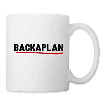 Backaplan - Mug blanc - blanc - Droite