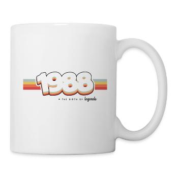 1988 the birth of legends - Mug - white - Right