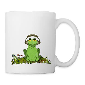 Grenouille - Mug blanc - blanc - Droite