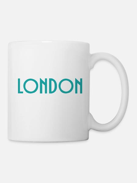 London - Tasse - Weiß