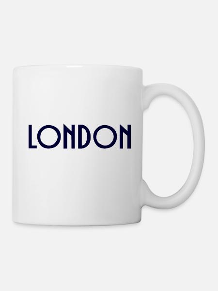 London - Tasse - Weiß