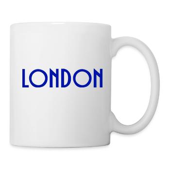 London - Tasse - Weiß - Rechts