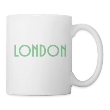 London - Tasse - Weiß - Rechts