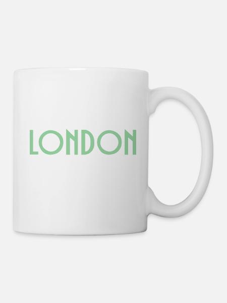 London - Tasse - Weiß