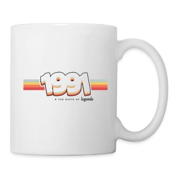 1991 the birth of legends - Mug - white - Right
