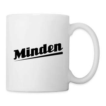 Minden - Textdesign mit Stadtnamen - Tasse - Weiß - Rechts
