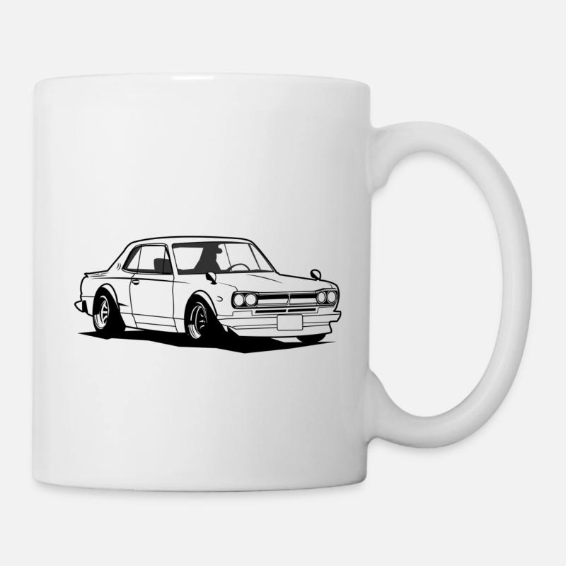 Cooler Oldtimer! - Tasse - Weiß