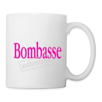 Authentische Bombasse - Tasse - Weiß - Rechts