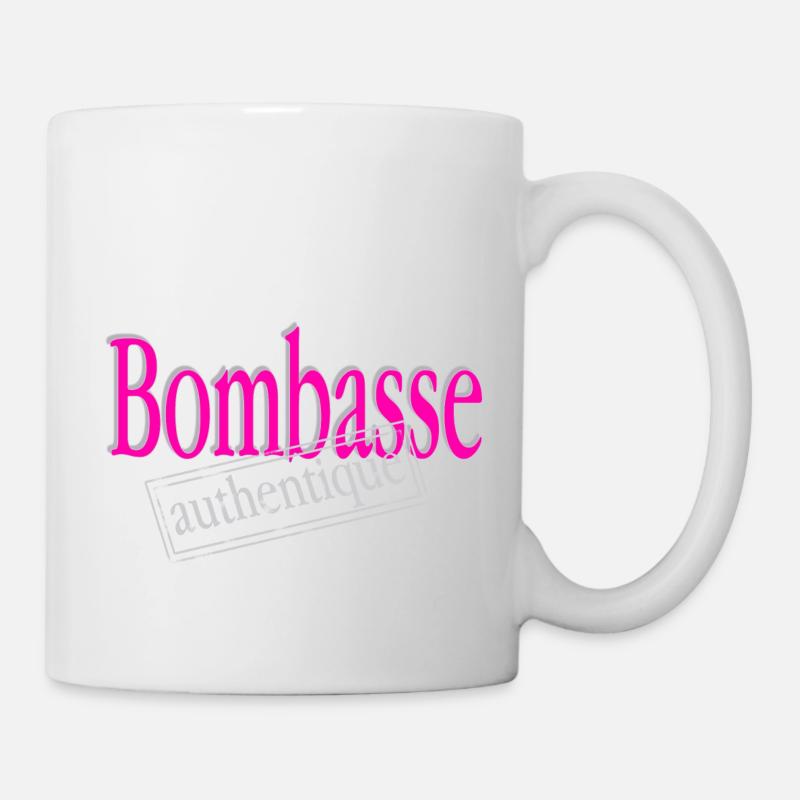 Authentische Bombasse - Tasse - Weiß