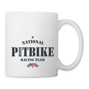 Pitbike NRT AG États-Unis - Mug blanc - blanc - Droite