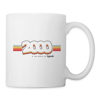 2000 the birth of legends - Mug blanc - blanc - Droite