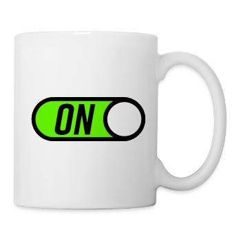 Mode de commutation en mode - Mug blanc - blanc - Droite