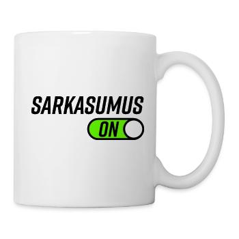 Sarkasmus Humor Geschenkidee - Tasse - Weiß - Rechts