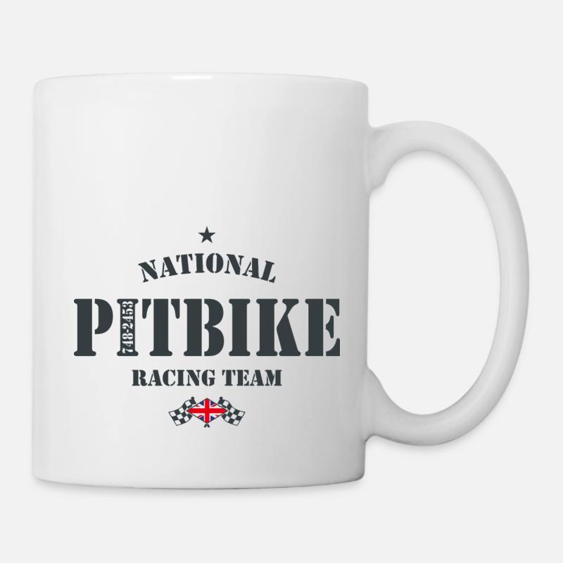 Pitbike NRT AG GB - Tasse - Weiß