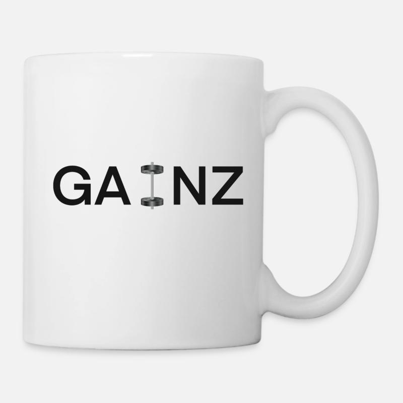 Gain bodybuilding - Mug - white
