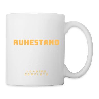 Ruhestand Weltmeistertitel 2023 Loading complete - Tasse - Weiß - Rechts