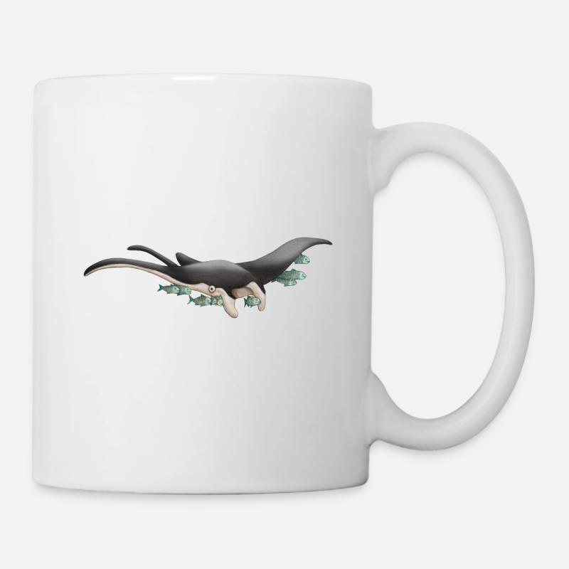 Freundlicher Mantarochen - Tasse - Weiß